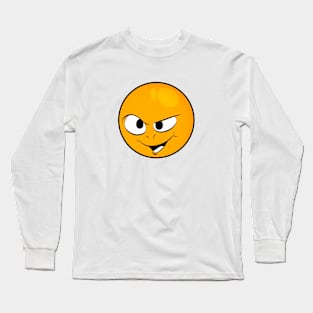 Sarcastic face Long Sleeve T-Shirt